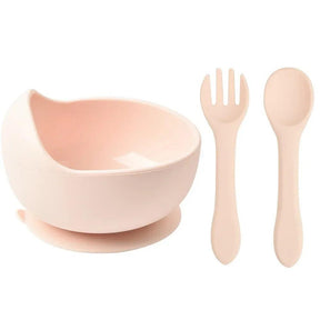 Bowl Introdução Alimentar Silicone™ | 3 Peças - Mãe Serena