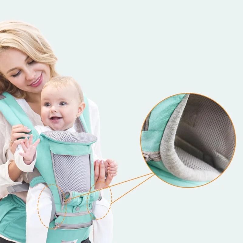 Canguru para Bebê HIPSEAT™ 3em1 - RN a 3 Anos - Mãe Serena