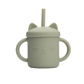 Copo Silicone Gatinho™ | 200ml - Mãe Serena