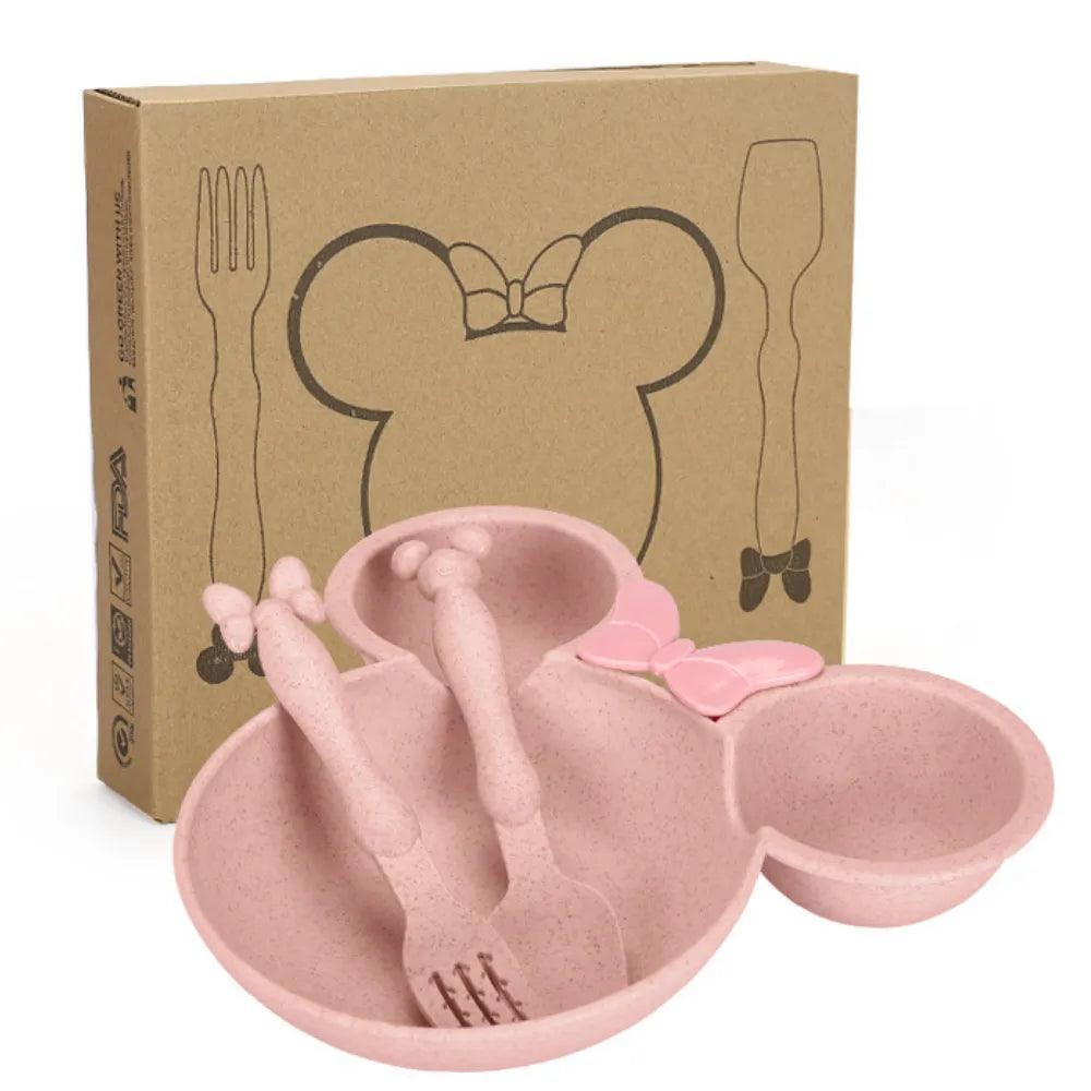 Prato Introdução Alimentar Minnie™ | 3 Peças - Mãe Serena