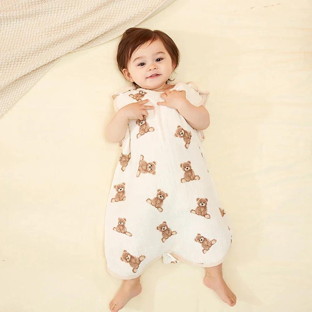 Saco de Dormir Bear SUMMER™ | 0-24 Meses - Mãe Serena