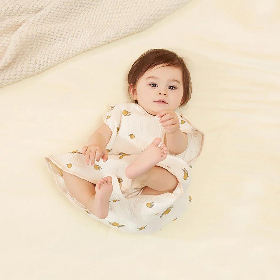 Saco de Dormir Laranja SUMMER™ | 0-24 Meses - Mãe Serena