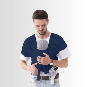 Sling para Bebê AirMesh™ c/ Regulagem - RN a 3 anos - Bege - Mãe Serena