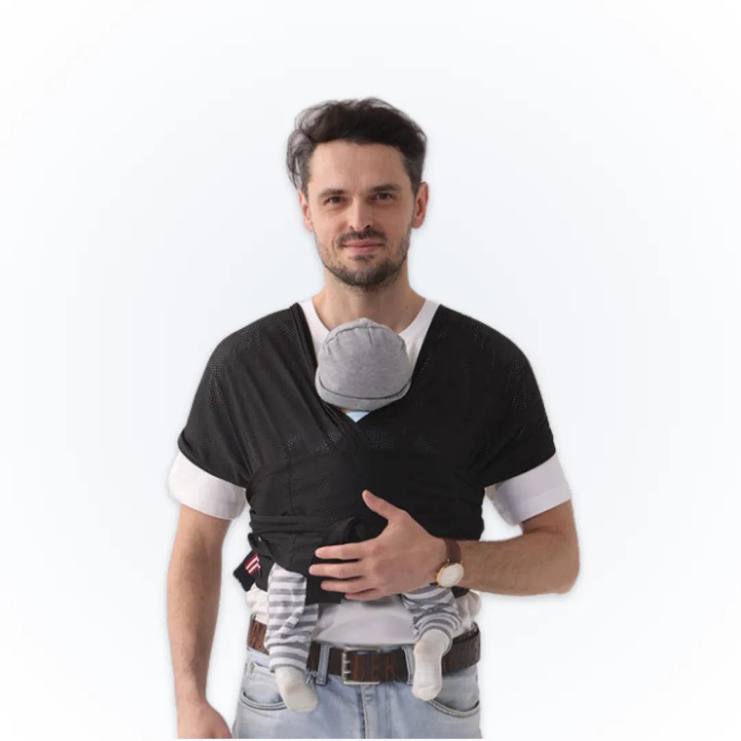 Sling para Bebê AirMesh™ c/ Regulagem - RN a 3 anos - Mãe Serena