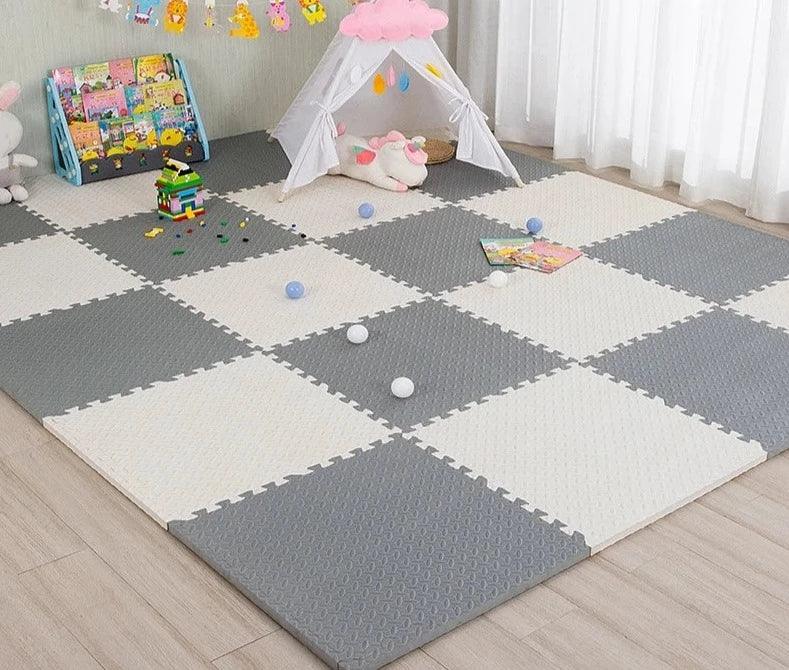 Tapete Infantil TATAME BABY™ | 16 Peças - Mãe Serena